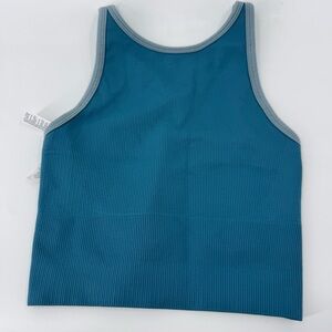 Athleta Teal‎ Tank with Gray Accents